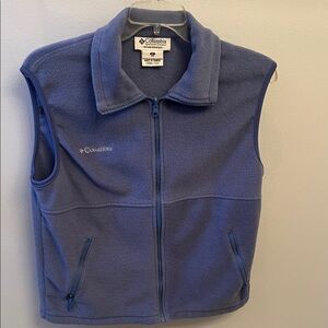 Columbia Soft Blue Sleeveless Vest